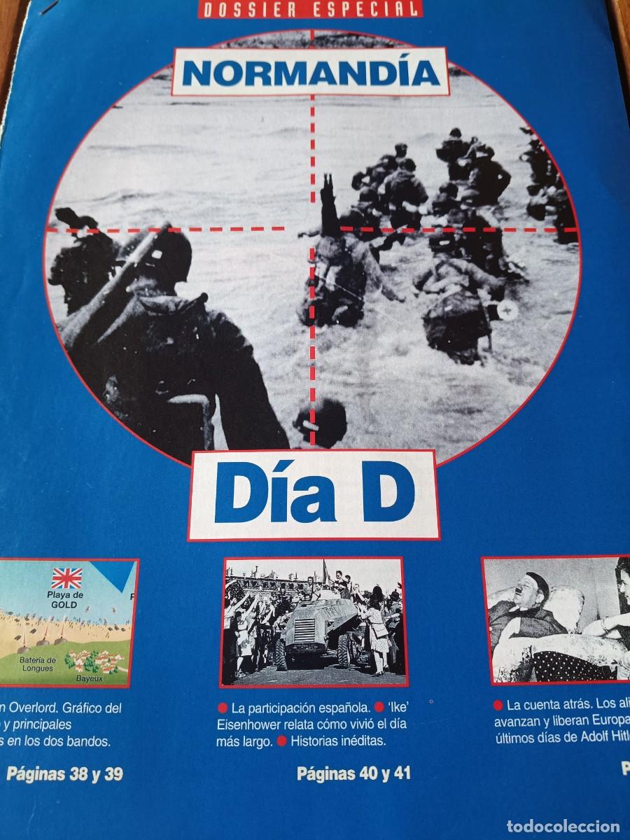 Coleccionismo de revistas y peri&oacute;dicos: EL DESEMBARCO DE NORMAND&Iacute;A. DOSSIER 8 PAGINAS DE REVISTA CONOCER 1994