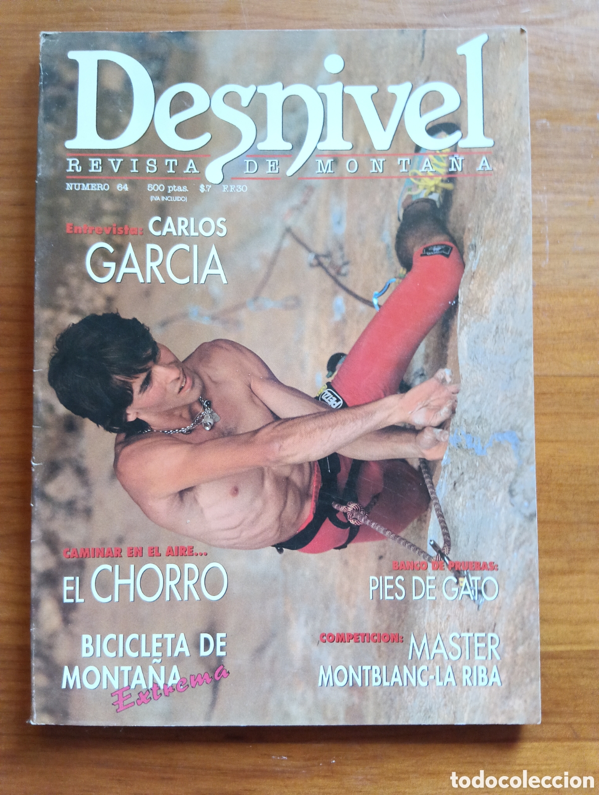 Coleccionismo de revistas y peri&oacute;dicos: Desnivel n&deg; 64 Revista de Monta&ntilde;a