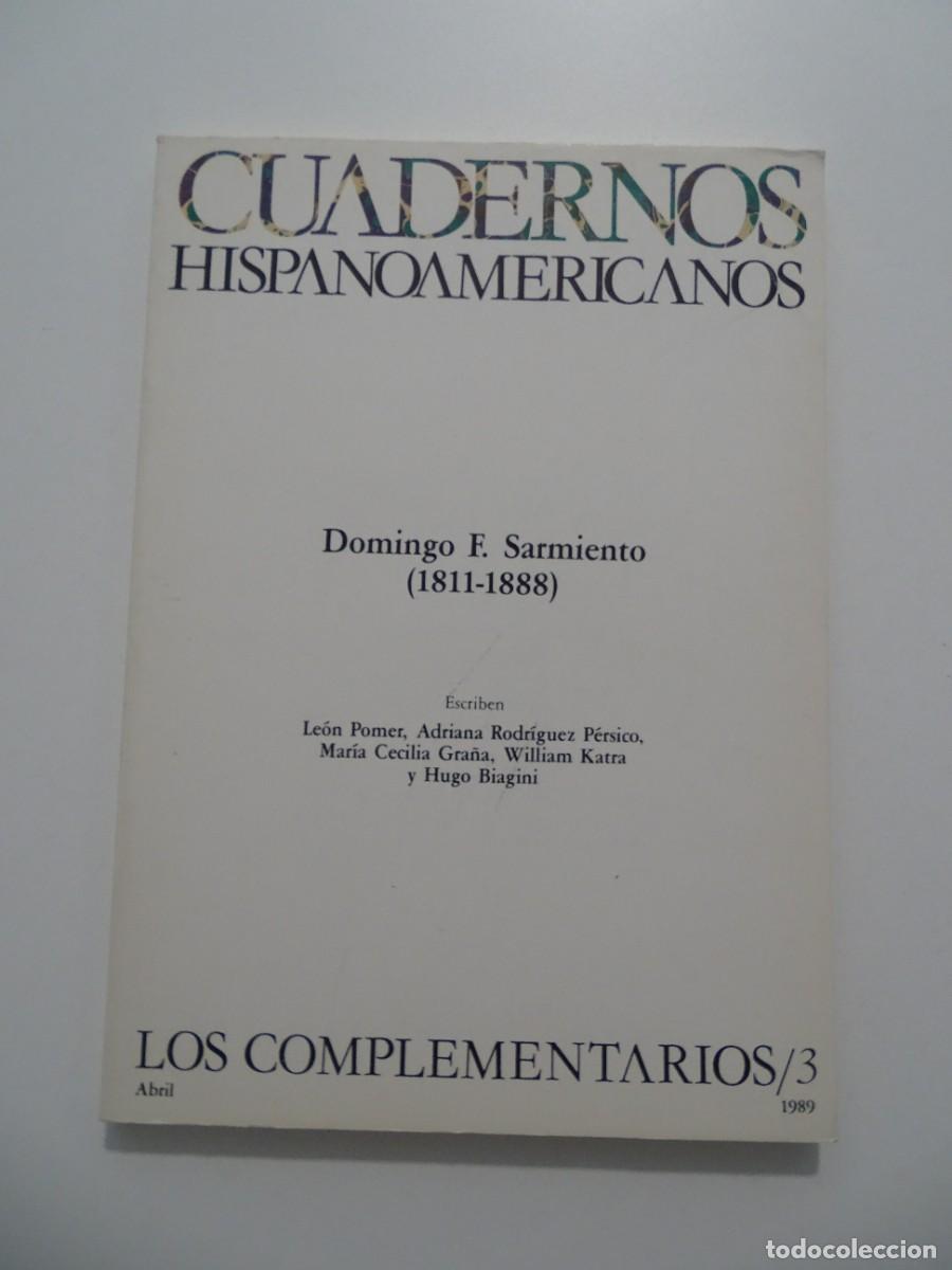 Sammeln von Zeitschriften und Zeitungen: Cuadernos Hispanoamericanos. Los Complementarios. 3 Domingo F. Sarmiento