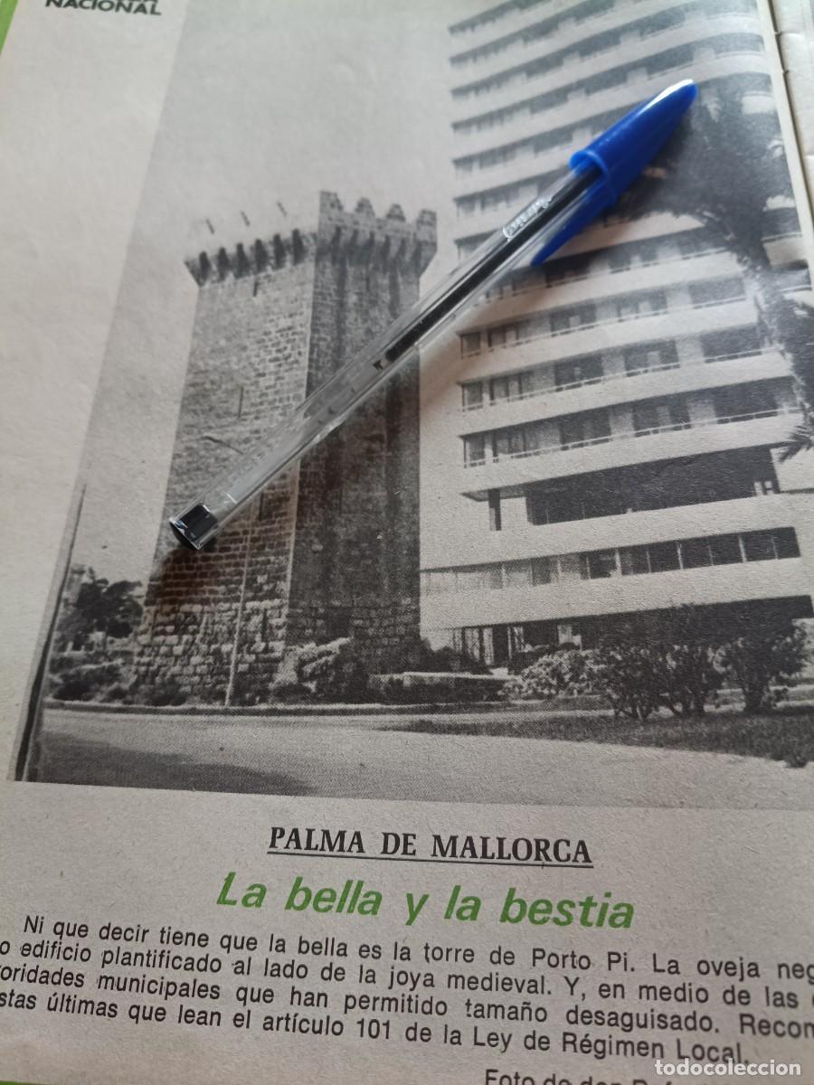 Coleccionismo de revistas y peri&oacute;dicos: TORRE DE PARAIRES, PORTO PI, AFEADA POR CONSTRUCCI&Oacute;N MODERNA
