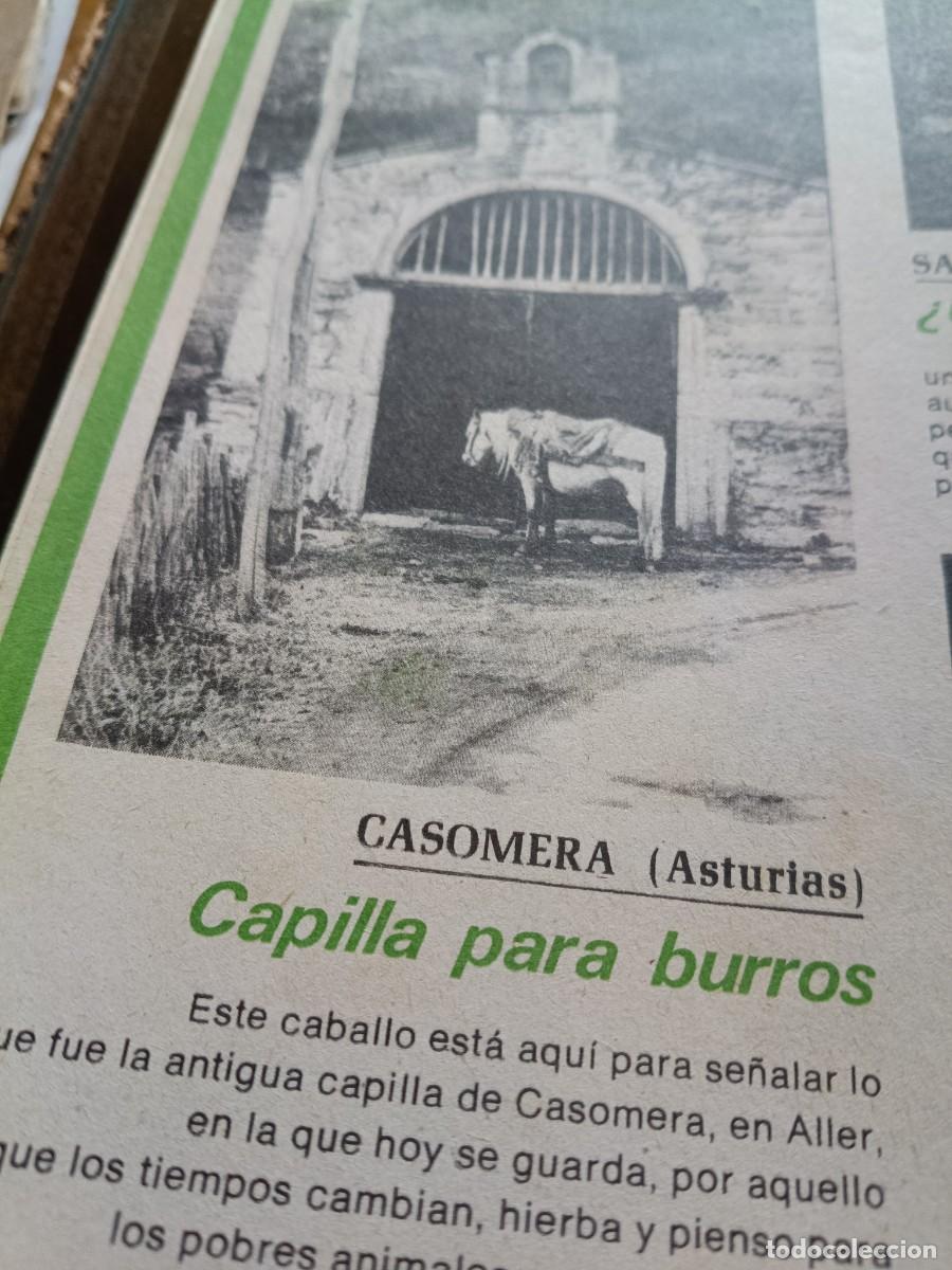 Coleccionismo de revistas y peri&oacute;dicos: CAPILLA DE CASOMERA, EN ALLER, ASTURIAS, CONVERTIDA EN PAJAR. FOTO Y COMENTARIO