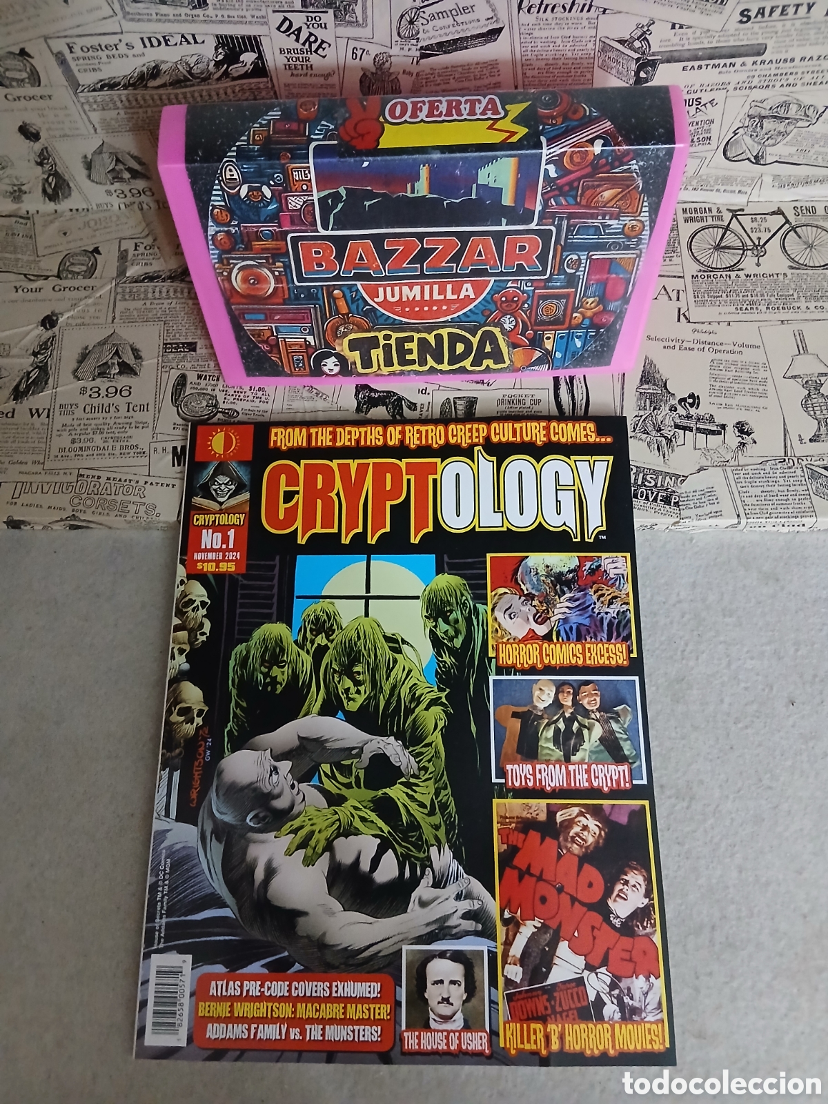 Coleccionismo de revistas y peri&oacute;dicos: Magazine usa crytology