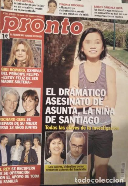 Coleccionismo de revistas y peri&oacute;dicos: REVISTA PRONTO 2161: ASUNTA / MICHAEL DOUGLAS / JANE AUSTIN / PAUL MICHAEL GLASER / STARSKY