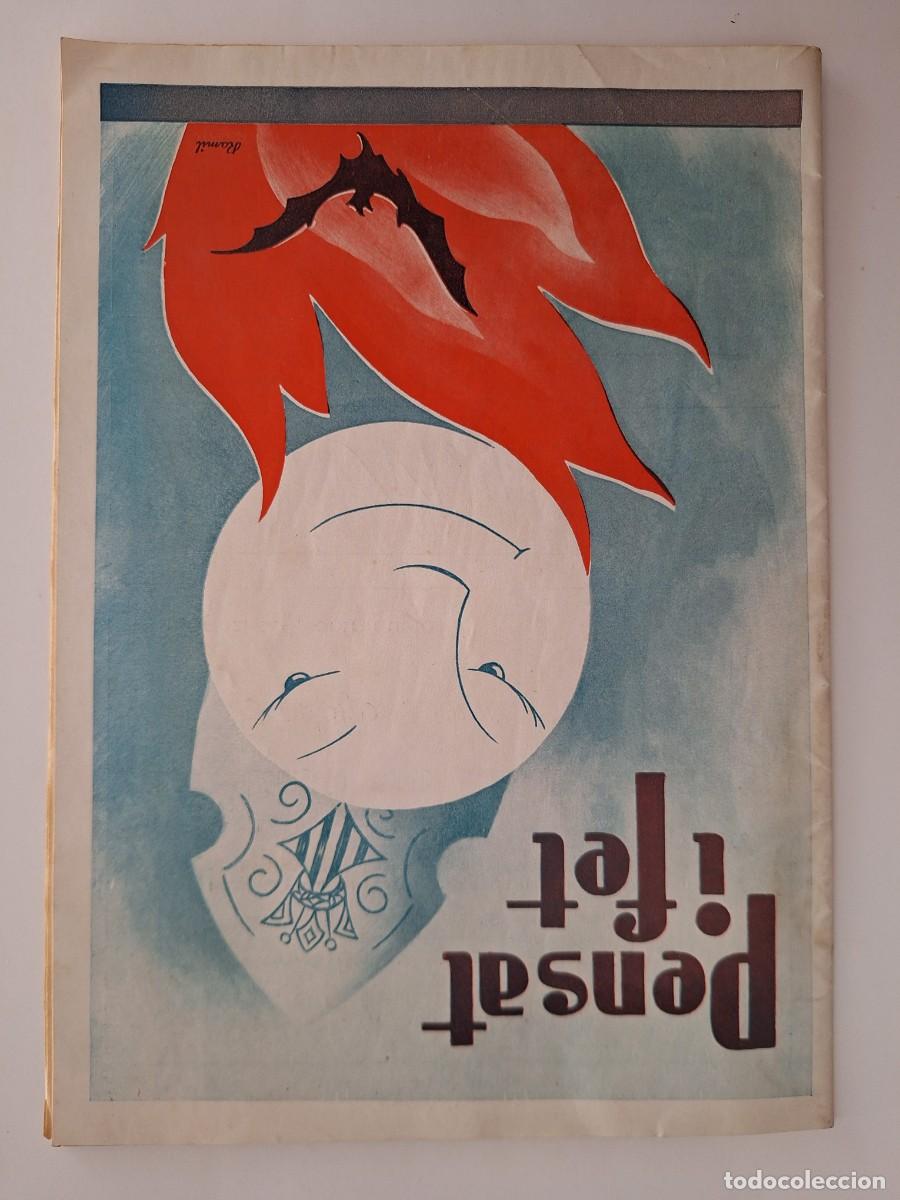 Coleccionismo de revistas y peri&oacute;dicos: REVISTA FALLERA PENSAT I FET NUM. 46 FALLAS VALENCIA A&Ntilde;O 1957 RV