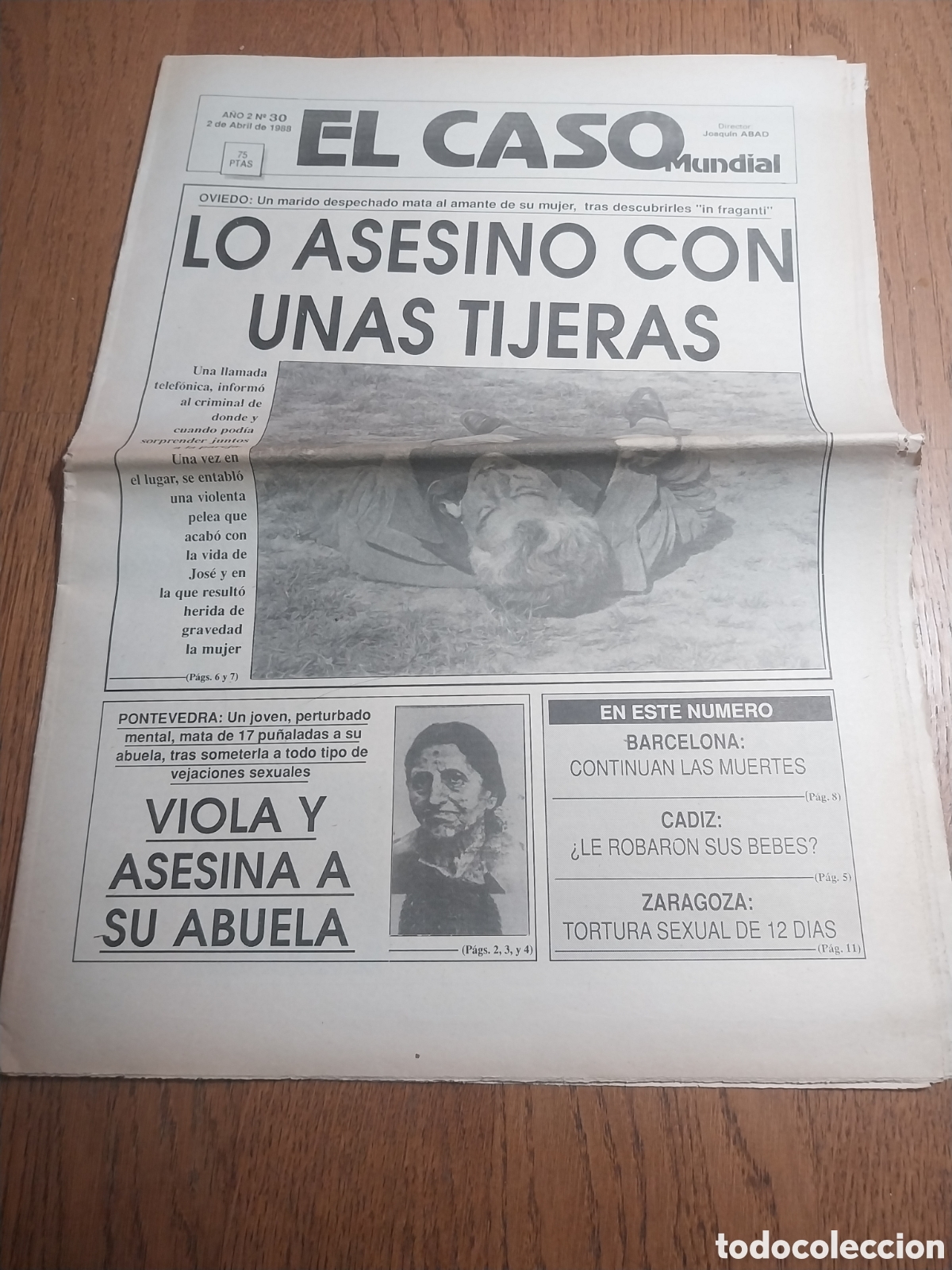 Coleccionismo de revistas y peri&oacute;dicos: EL CASO 1988 LA LAMA PONTEVEDRA
