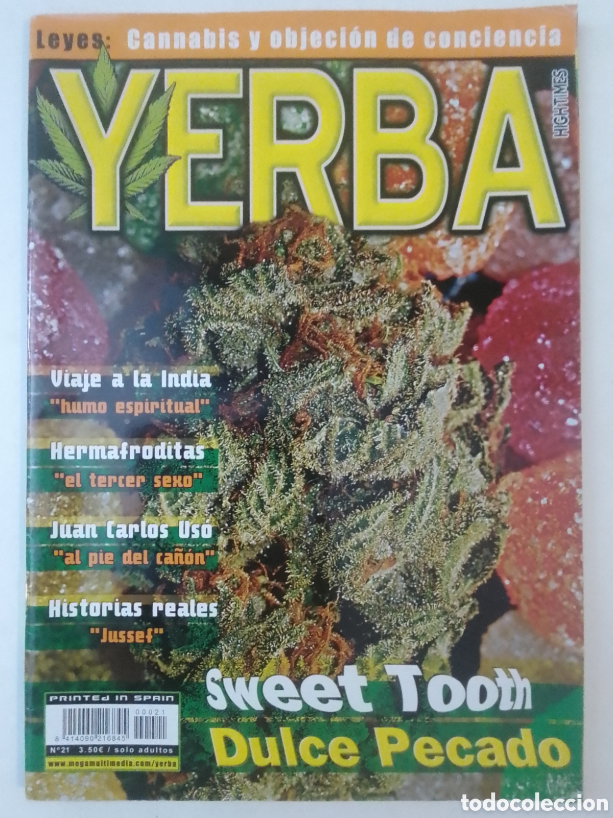 Coleccionismo de revistas y peri&oacute;dicos: Revista YERBA n&deg; 21.