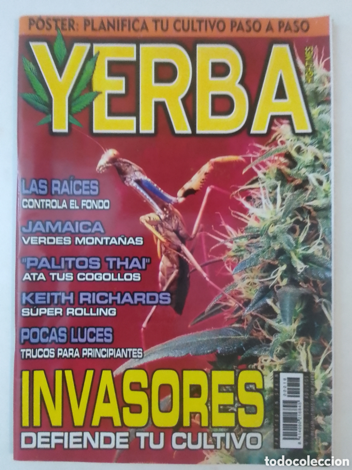 Coleccionismo de revistas y peri&oacute;dicos: Revista YERBA n&deg; 16.