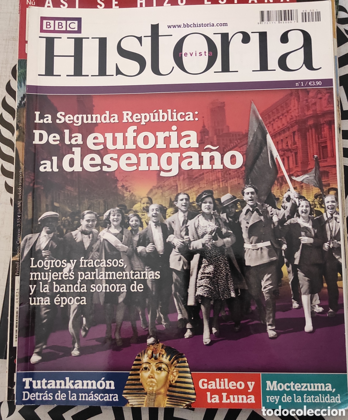 Coleccionismo de revistas y peri&oacute;dicos: BBC Historia. N&deg; 1. Abril. 2010.