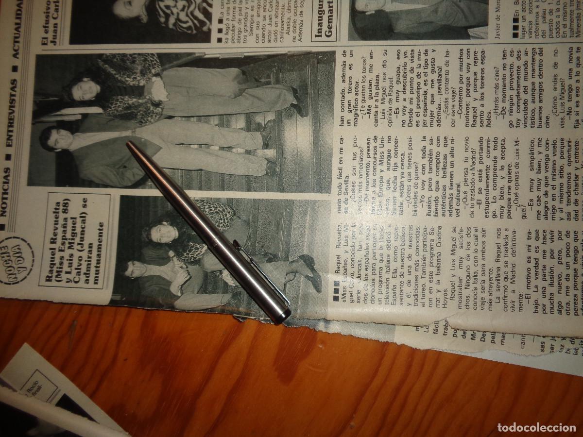 Coleccionismo de revistas y peri&oacute;dicos: RECORTE : RAQUEL REVUELTA, MISS ESPA&Ntilde;A 1988. SEMANA, ENERO 1990
