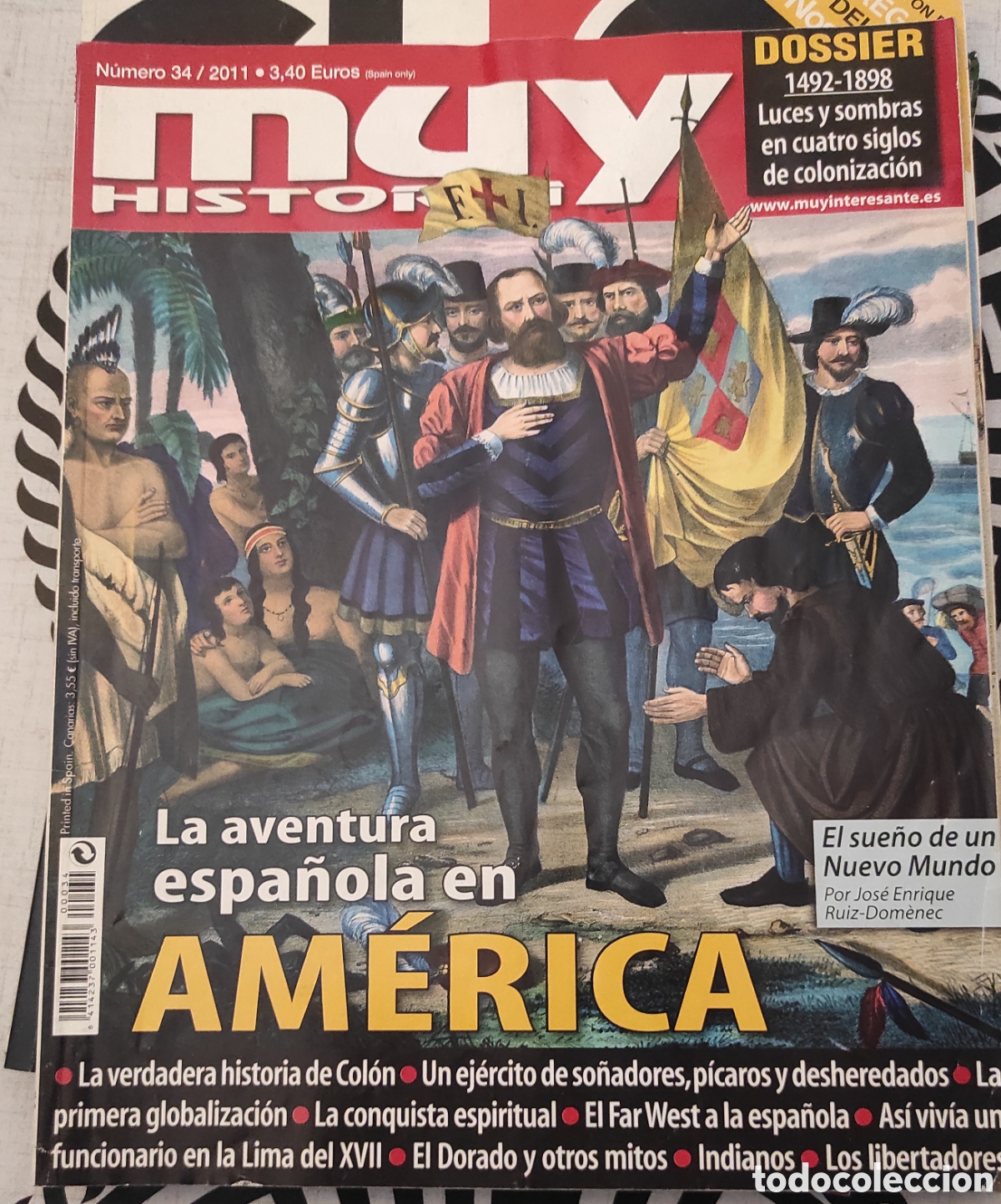 Collection Magazines and Newspapers: Muy Historia. N&deg; 34. A&ntilde;o 2011.