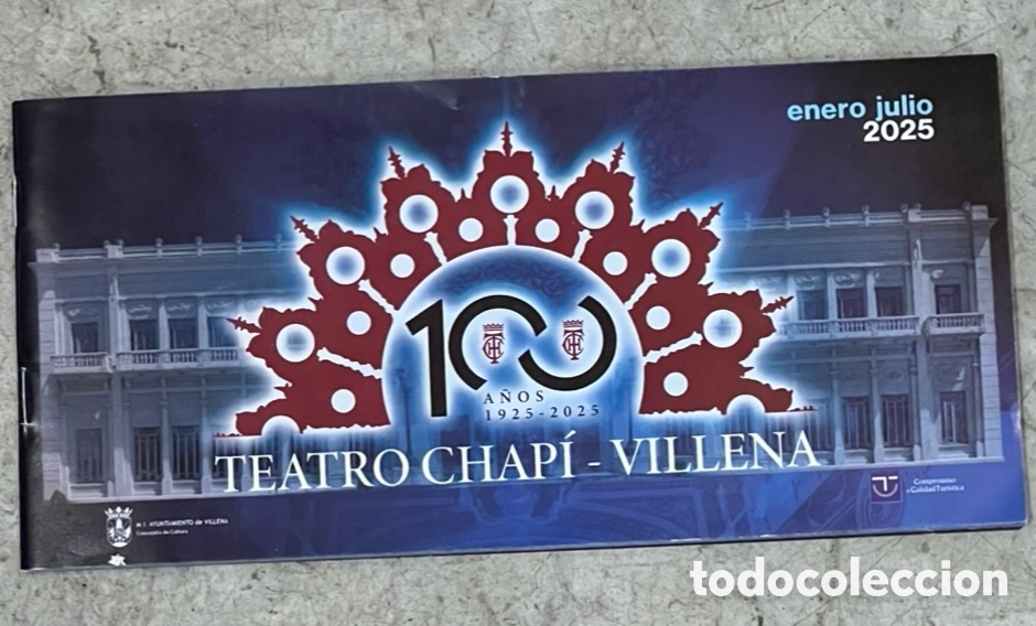 Coleccionismo de revistas y peri&oacute;dicos: Revista / Programa. Teatro Chapi. Villena. Alicante. 2025.