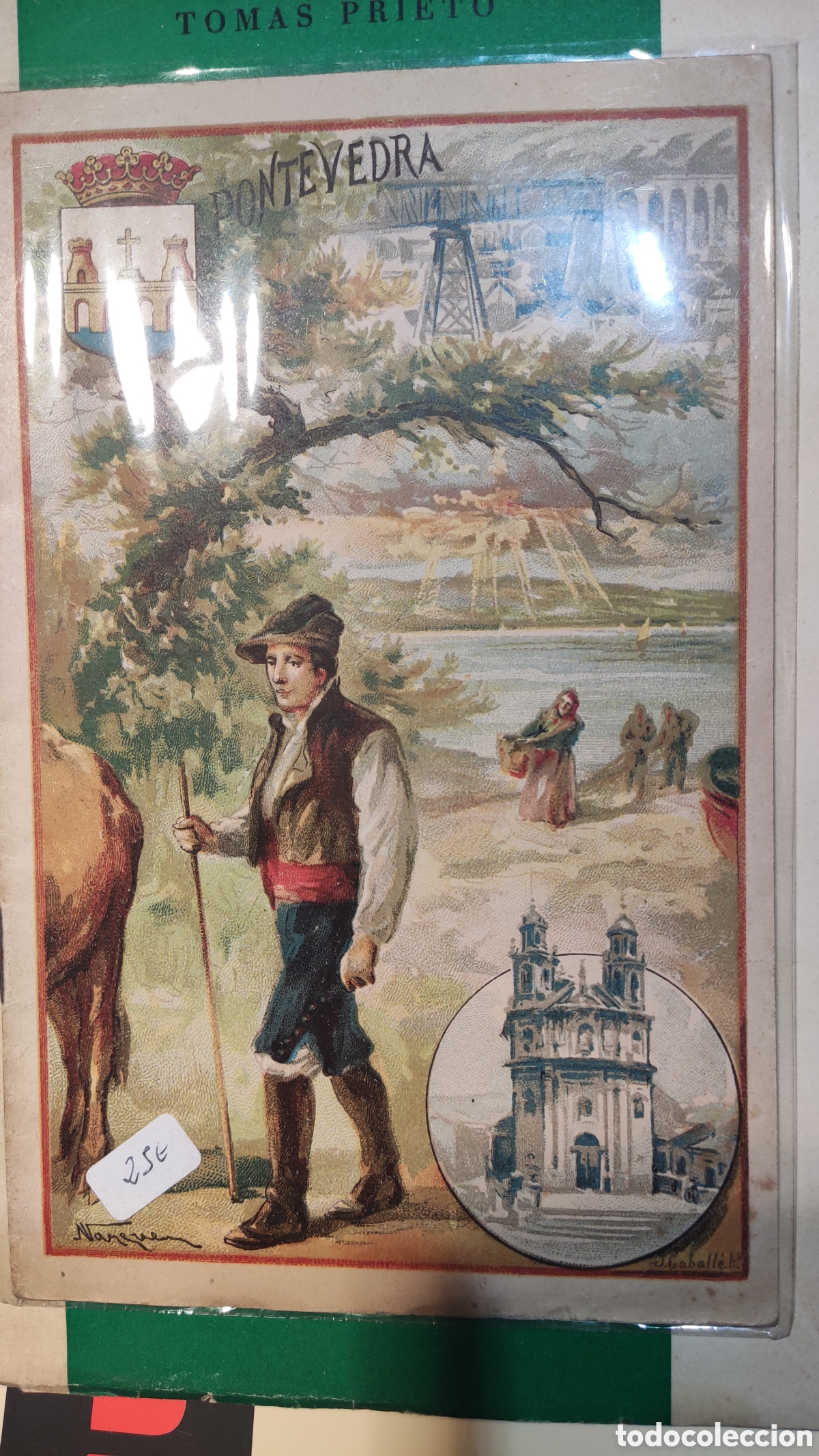 Coleccionismo de revistas y peri&oacute;dicos: Pontevedra, geograf&iacute;a espa&ntilde;ola de bastinos
