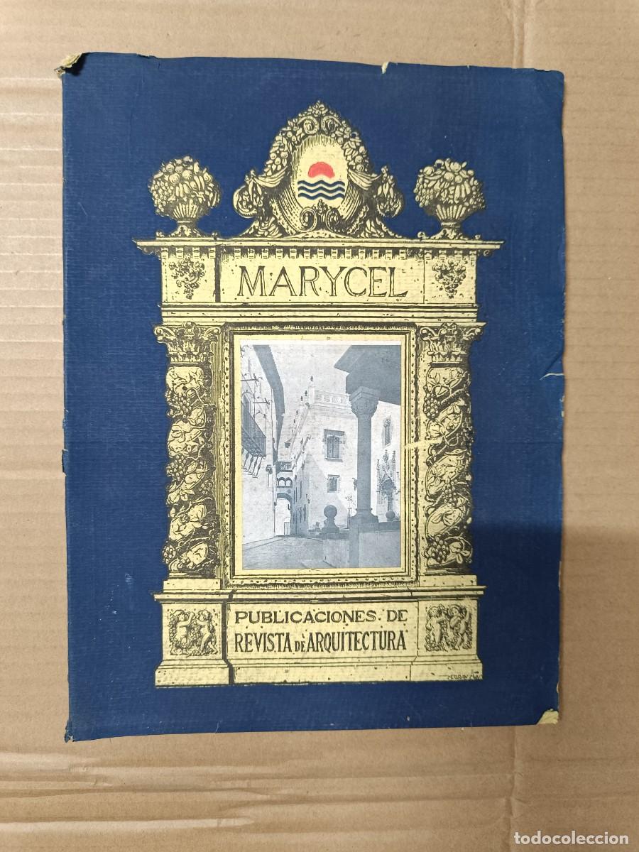 Coleccionismo de revistas y peri&oacute;dicos: ANTIGUA REVISTA MARYCEL DE 1918, ARQUITECTURA, PALAU MARICEL DE SITGES, PALACIO CATALAN BARCELONA P3
