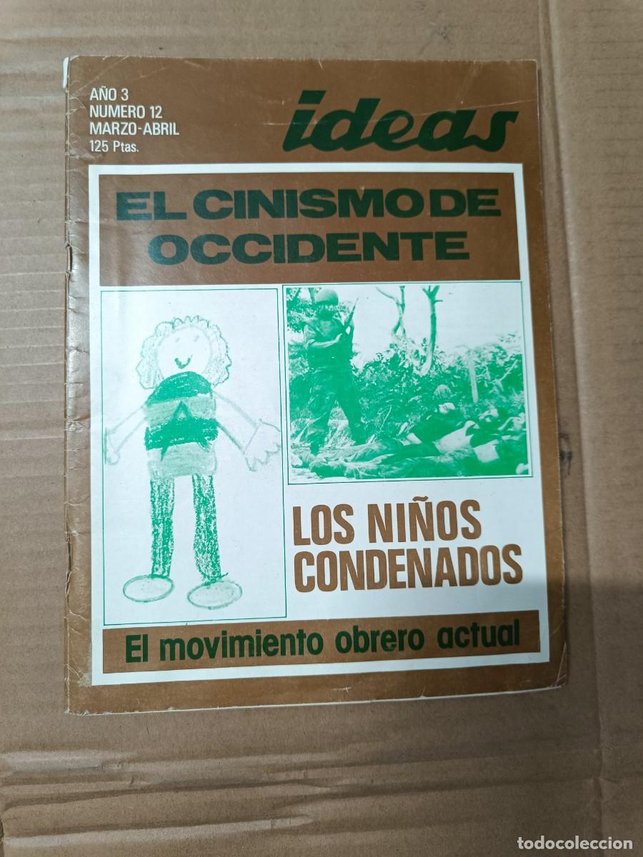 Collection Magazines and Newspapers: ANTIGUA REVISTA IDEAS NUMERO 12, 1982 ANARQUISTA LIBERTARIA, NI&Ntilde;OS CONDENADOS TRANSICION POLITICA P3