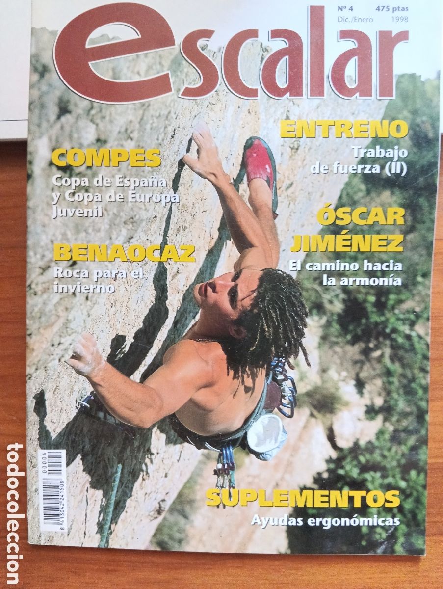 Coleccionismo de revistas y peri&oacute;dicos: Escalar, La revista de escalada deportiva, n&ordm; 4