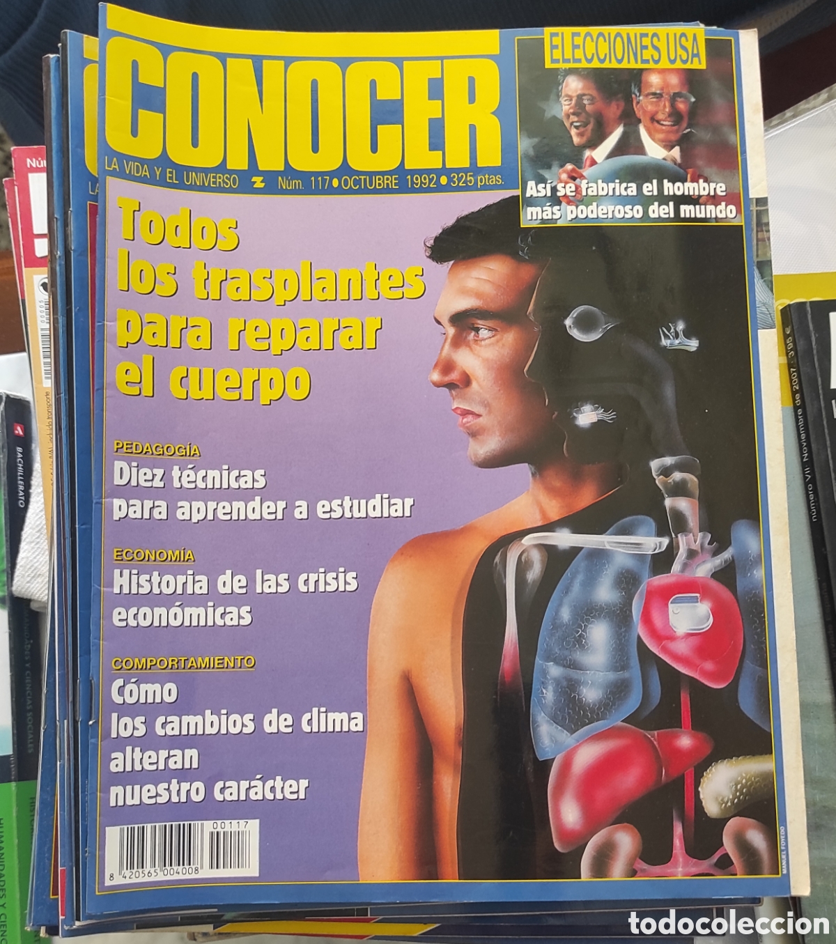 Coleccionismo de revistas y peri&oacute;dicos: Conocer. N&deg; 119. Diciembre 1992.