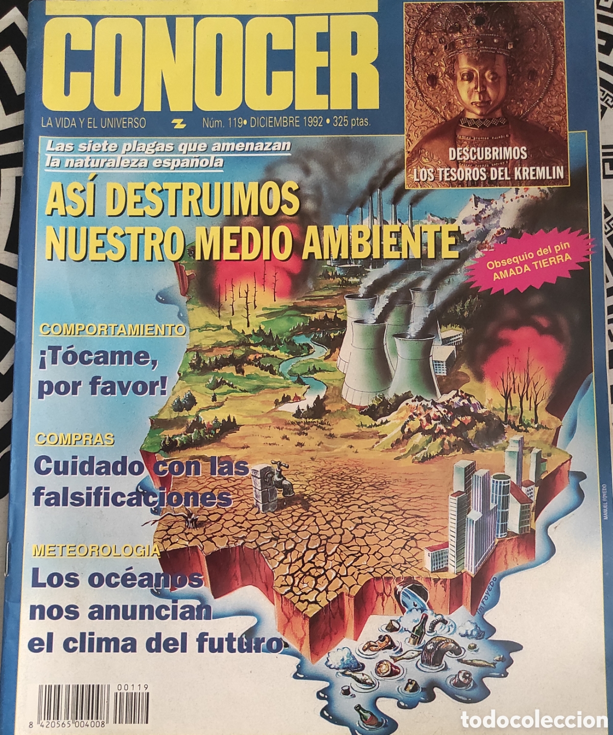 Coleccionismo de revistas y peri&oacute;dicos: Conocer. N&deg; 119. Diciembre 1992
