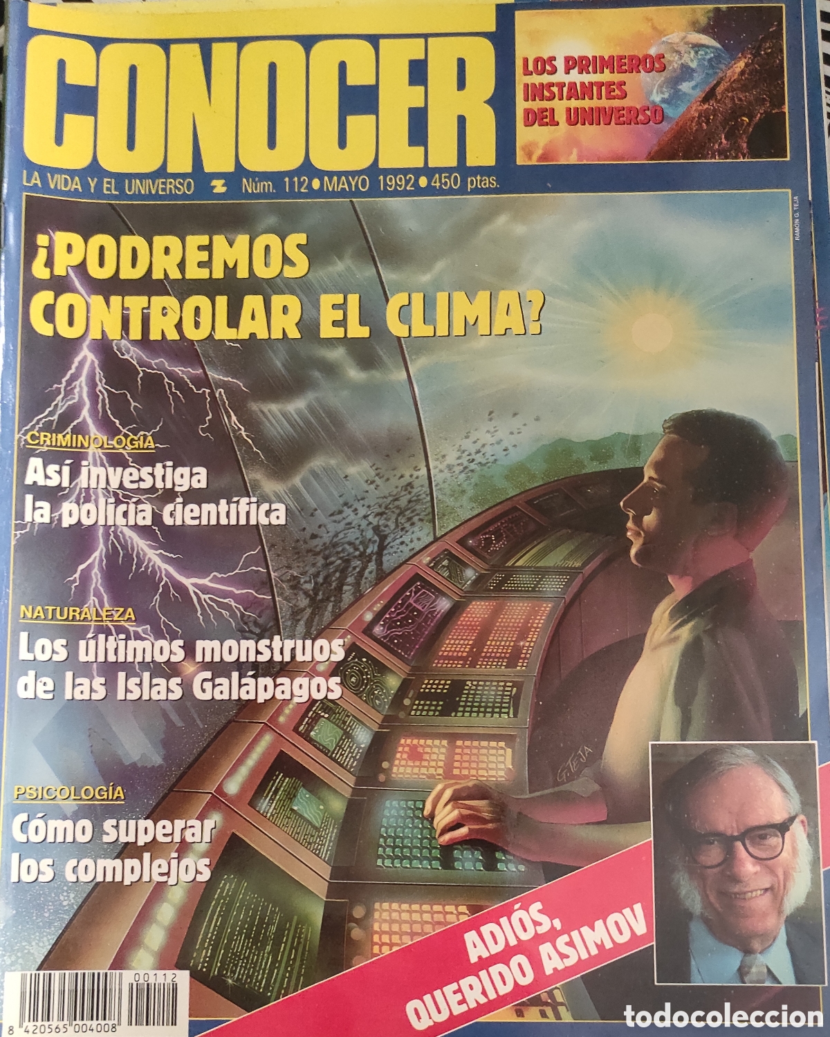 Coleccionismo de revistas y peri&oacute;dicos: Conocer. N&deg; 112. Mayo 1992