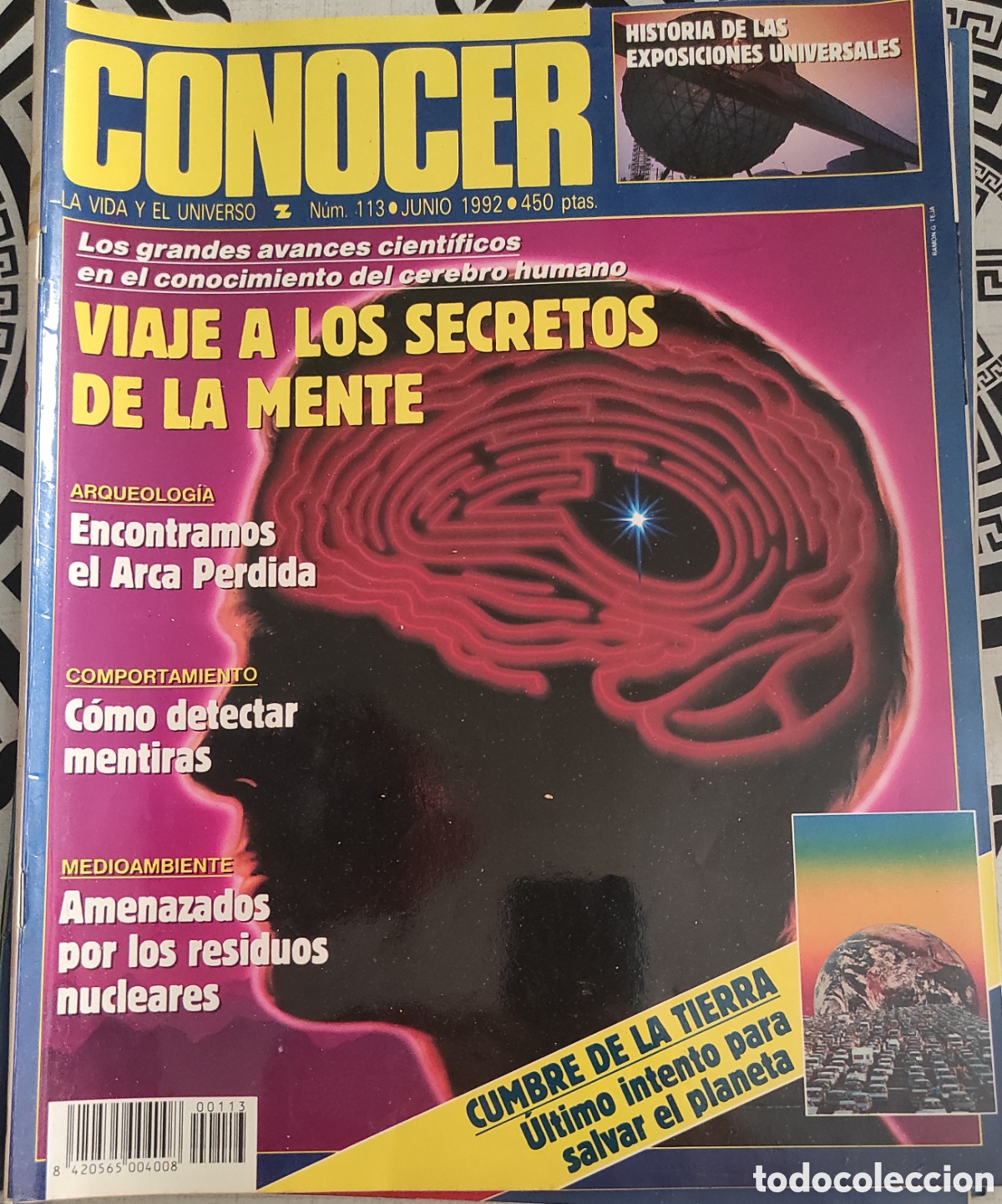 Coleccionismo de revistas y peri&oacute;dicos: Conocer. N&deg; 113. Junio 1992