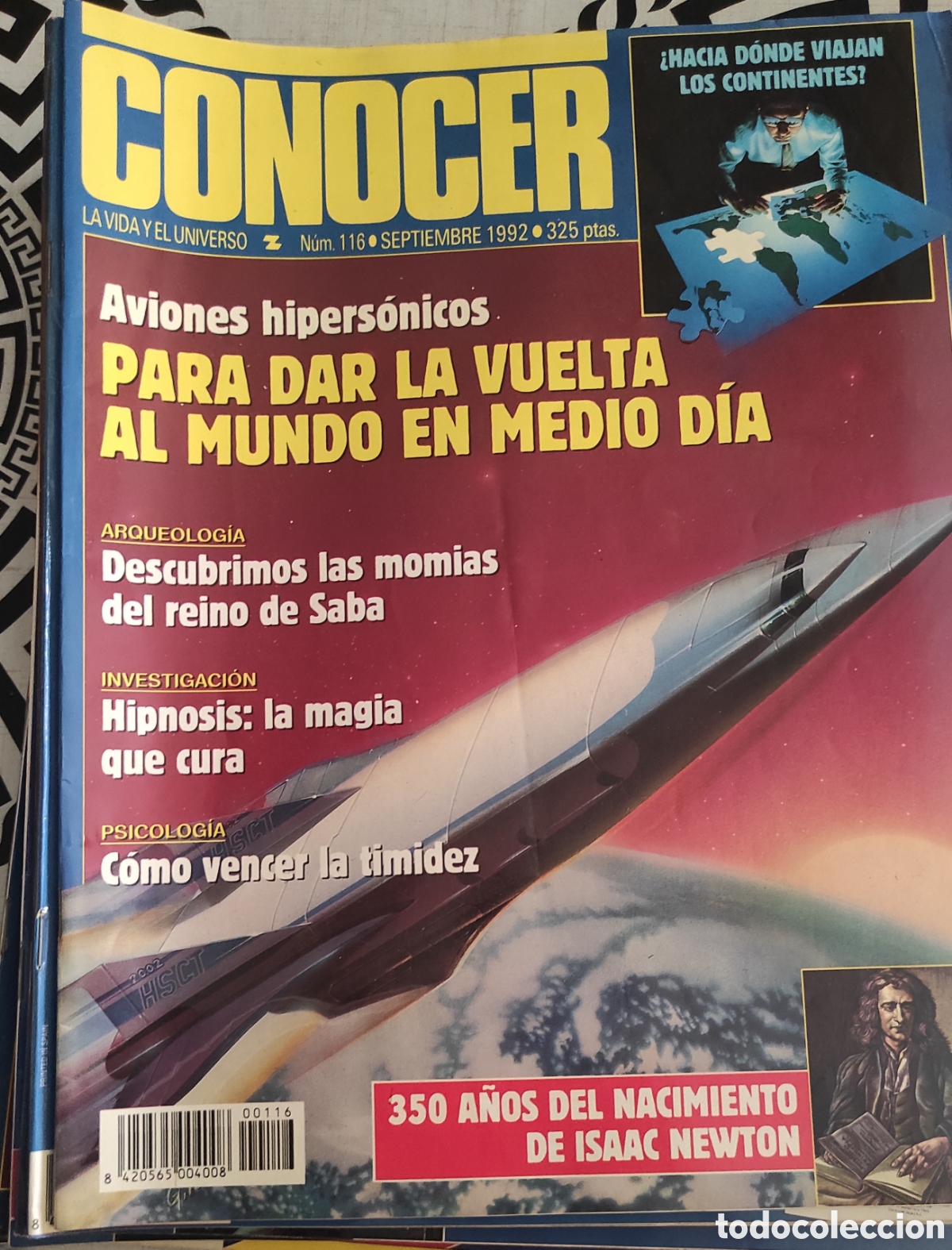 Coleccionismo de revistas y peri&oacute;dicos: Conocer. N&deg; 116. Septiembre 1992.