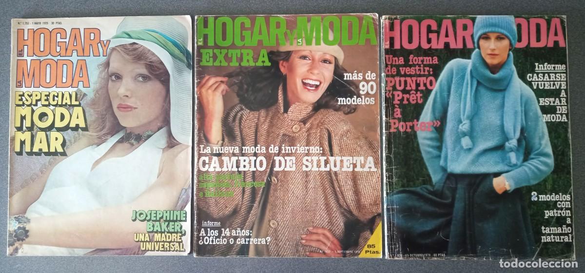 Coleccionismo de revistas y peri&oacute;dicos: Lote revistas El Hogar Y La Moda