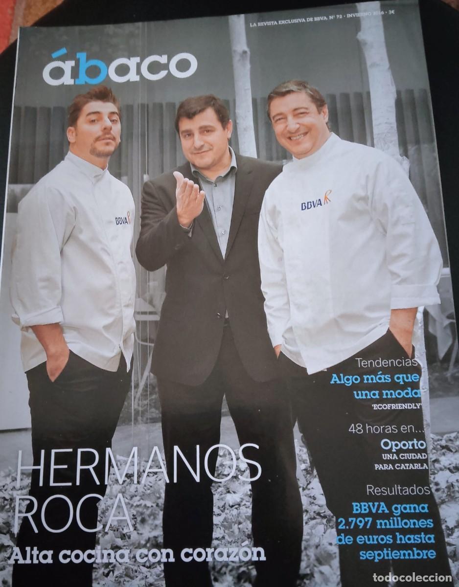 Coleccionismo de revistas y peri&oacute;dicos: &Aacute;BACO REVISTA EXCLUSIVA DE BBVA N.72 INVIERNO 2016
