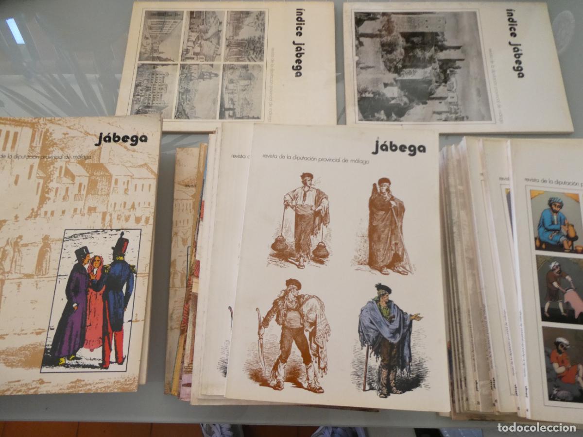 Coleccionismo de revistas y peri&oacute;dicos: LOTE DE 37 REVISTAS DIPUTACI&Oacute;N PROVINCIAL DE M&Aacute;LAGA JABEGA. N&Uacute;MEROS 10-44. 15KG