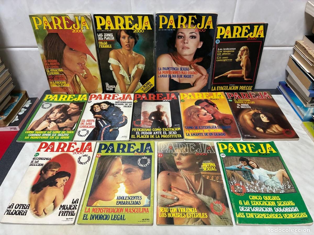 Coleccionismo de revistas y peri&oacute;dicos: REVISTA PAREJA 2000. LOTE DE 13 EJEMPLARES. 3 DE LA PRIMERA &Eacute;POCA Y 10 DE LA SEGUNDA.