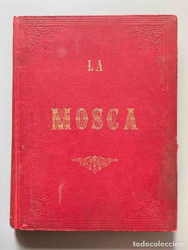 Coleccionismo de revistas y peri&oacute;dicos: La Mosca Roja, peri&oacute;dico pol&iacute;tico joco-serio. Completo, 92 n&uacute;m. - Texid&oacute; y Parera, 1881-1884