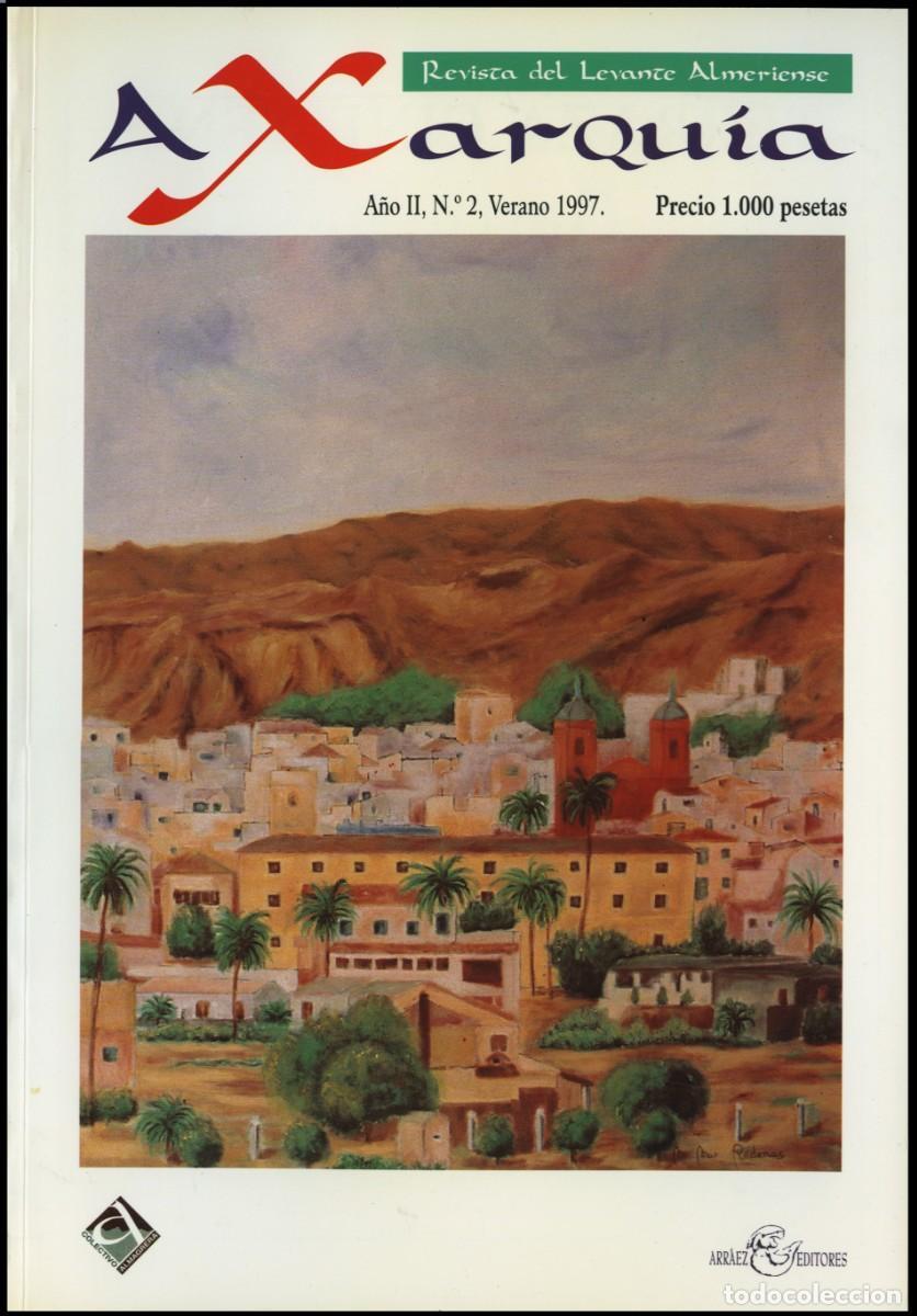 Coleccionismo de revistas y peri&oacute;dicos: VV.AA. Axarqu&iacute;a. Revista del levante almeriense. A&ntilde;o II, N&ordm; 2, Verano 1997. Ed. Arr&aacute;ez Editores. Moj