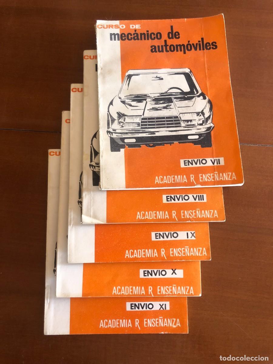 Coleccionismo de revistas y peri&oacute;dicos: 5 Revistas Curso de mec&aacute;nico de autom&oacute;viles, n&ordm; VII al XI. A&ntilde;o 1968