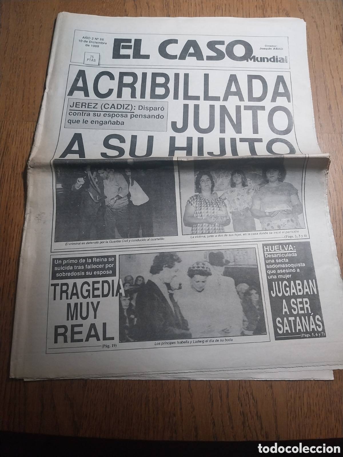 Coleccionismo de revistas y peri&oacute;dicos: EL CASO 1988 CRIMEN EN JEREZ