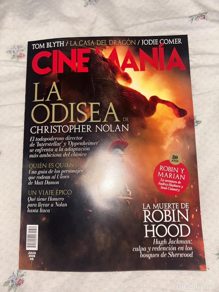 Coleccionismo de revistas y peri&oacute;dicos: Revista CINEMANIA La Odisea