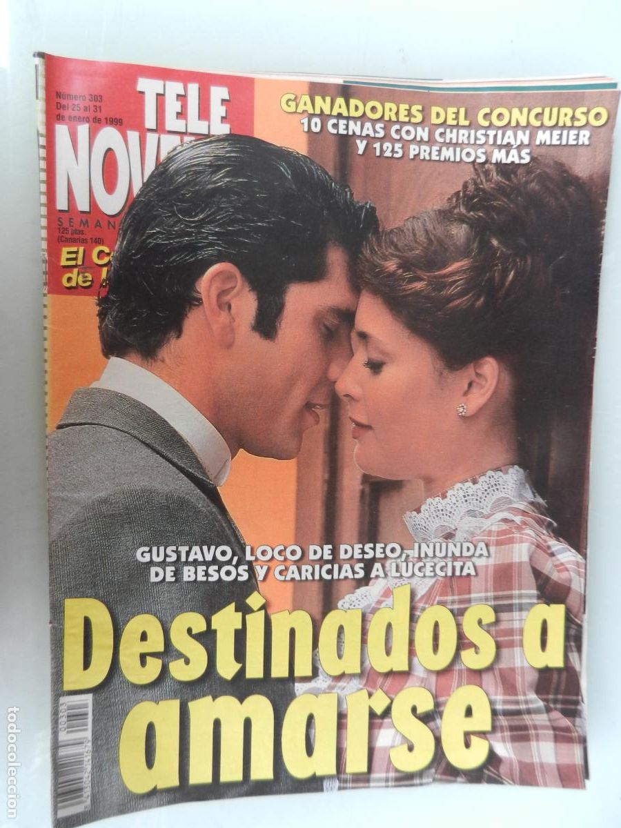 Coleccionismo de revistas y peri&oacute;dicos: TELE NOVELA SEMANAL N&ordm; 303 - 01-1999 - EL CORAZON DE LA TELE -DESTINADOS A AMARSE
