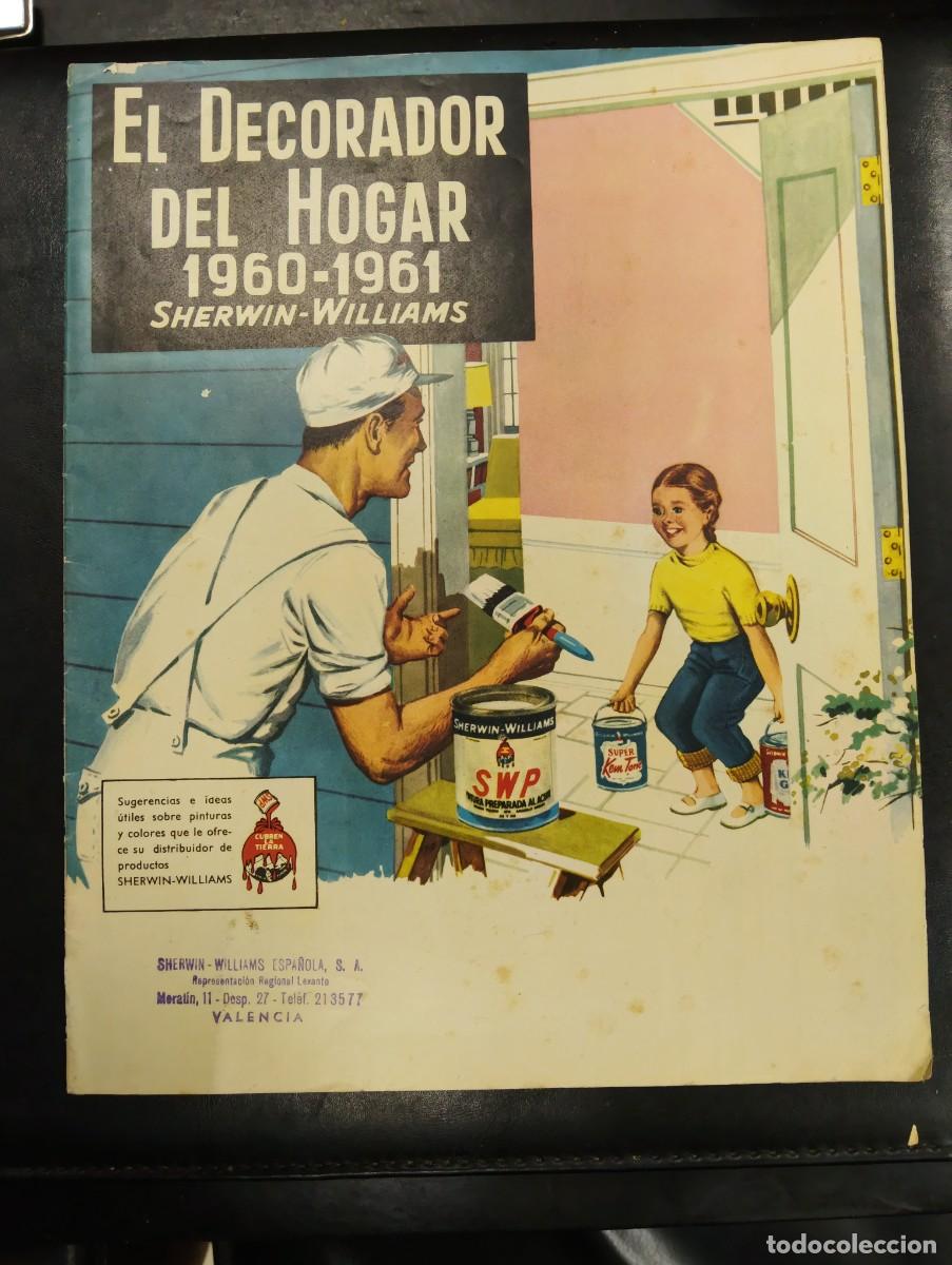 Coleccionismo de revistas y peri&oacute;dicos: REVISTA EL DECORADOR DEL HOGAR 1960 1961 - PINTURAS SHERWIN WILLIAMS