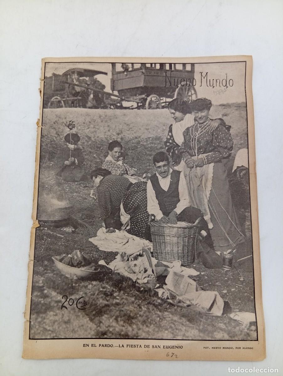 Coleccionismo de revistas y peri&oacute;dicos: REVISTA ILUSTRADA. NUEVO MUNDO. A&Ntilde;O XIII. N&ordm; 672. 22-NOVIEMBRE-1906. SANTA TERESA. LEER.