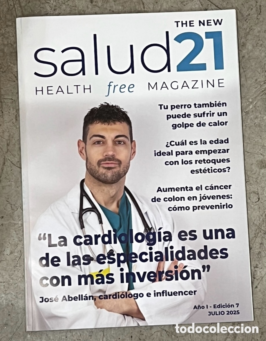 Coleccionismo de revistas y peri&oacute;dicos: Revista. SALUD21, 7. Murcia. Cardiologia. 2025.