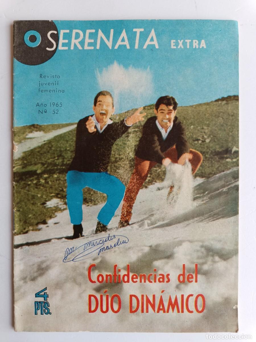 Collezionismo di Riviste e Giornali: REVISTA JUVENIL FEMENINA - SERENATA EXTRA - NUMERO 52 - A&Ntilde;OS 1965 - CONFIDENCIAS DEL D&Uacute;O DIN&Aacute;MICO