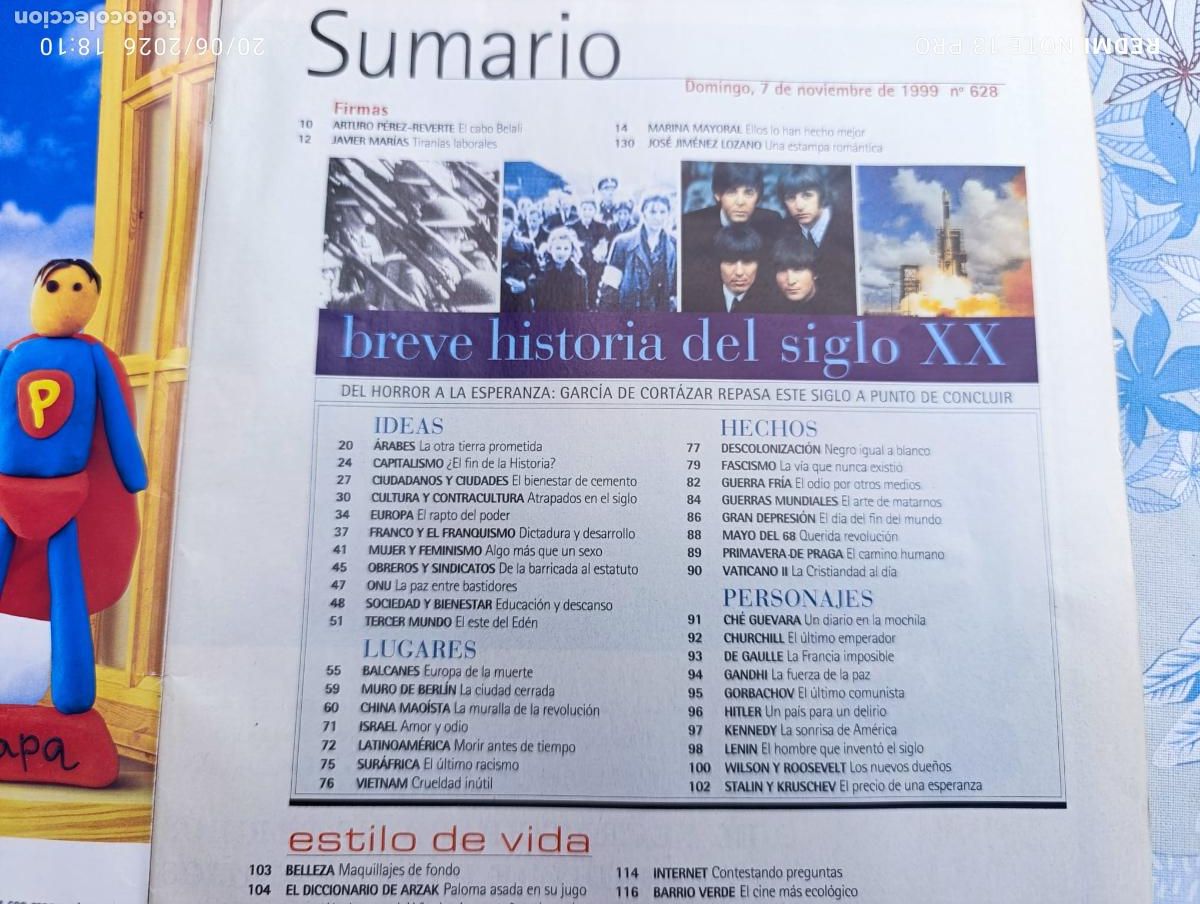 Coleccionismo de revistas y peri&oacute;dicos: REVISTA EL SEMANAL.EXTRA.