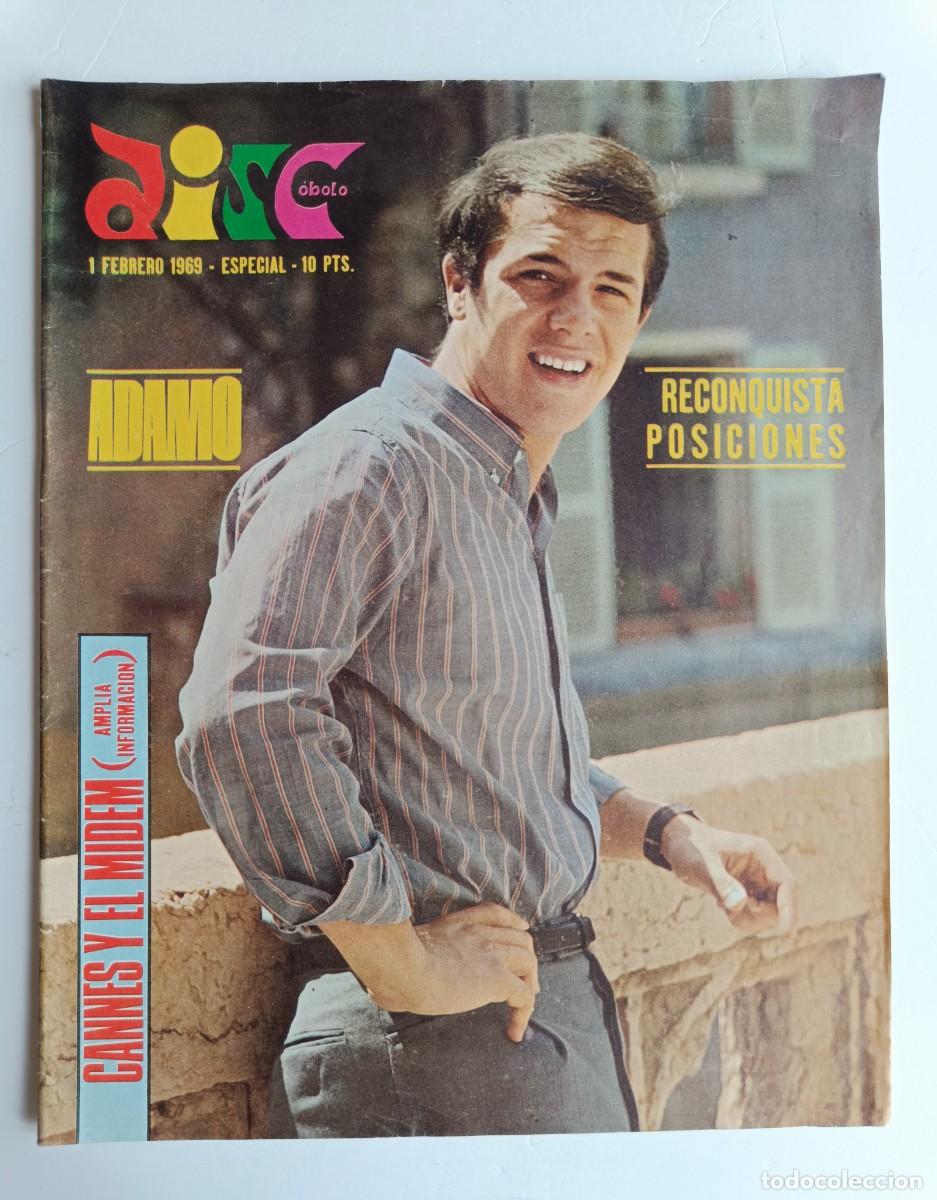 Coleccionismo de revistas y peri&oacute;dicos: REVISTA DISC&oacute;bolo - REVISTA SEMANAL DE INFORMACI&Oacute;N JOVEN Y MUSICAL - NUMERO 195 - FEBRERO 1969