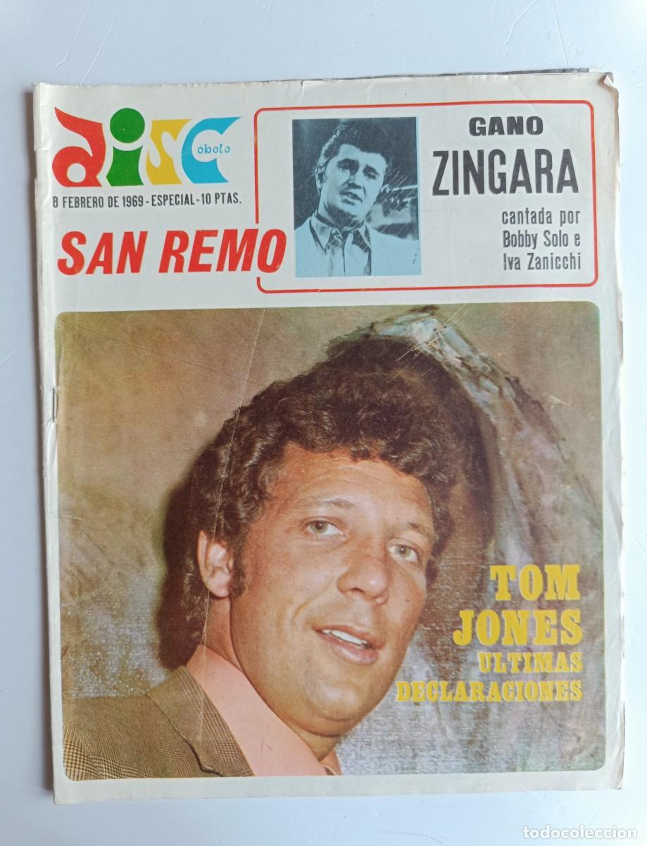 Coleccionismo de revistas y peri&oacute;dicos: REVISTA DISC&oacute;bolo - REVISTA SEMANAL DE INFORMACI&Oacute;N JOVEN Y MUSICAL - NUMERO 196 - FEBRERO 1969