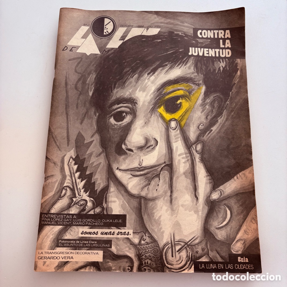 Coleccionismo de revistas y peri&oacute;dicos: REVISTA LA LUNA DE MADRID N&ordm; 11 OCTUBRE DE 1984