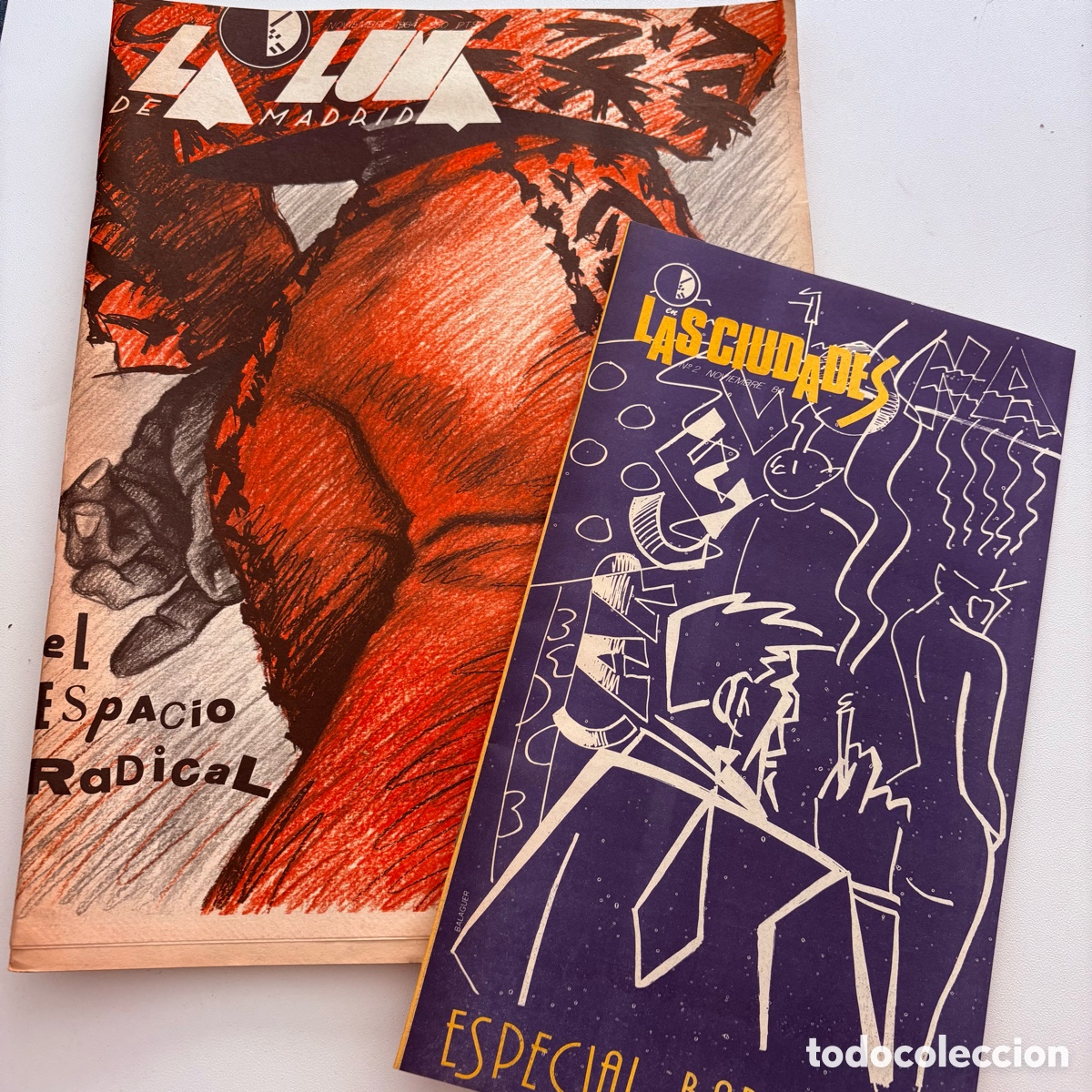 Coleccionismo de revistas y peri&oacute;dicos: REVISTA LA LUNA DE MADRID N&ordm; 12 NOVIEMBRE 1984 INCLUYE GUIA EN LAS CIUDADES ESPECIAL BARCELONA