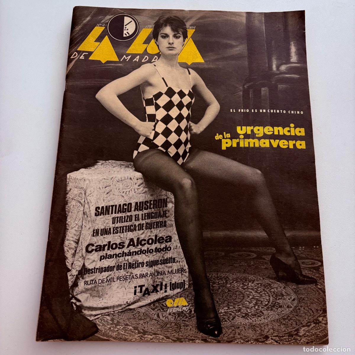 Coleccionismo de revistas y peri&oacute;dicos: REVISTA LA LUNA DE MADRID N&ordm; 4 FEBRERO DE 1984
