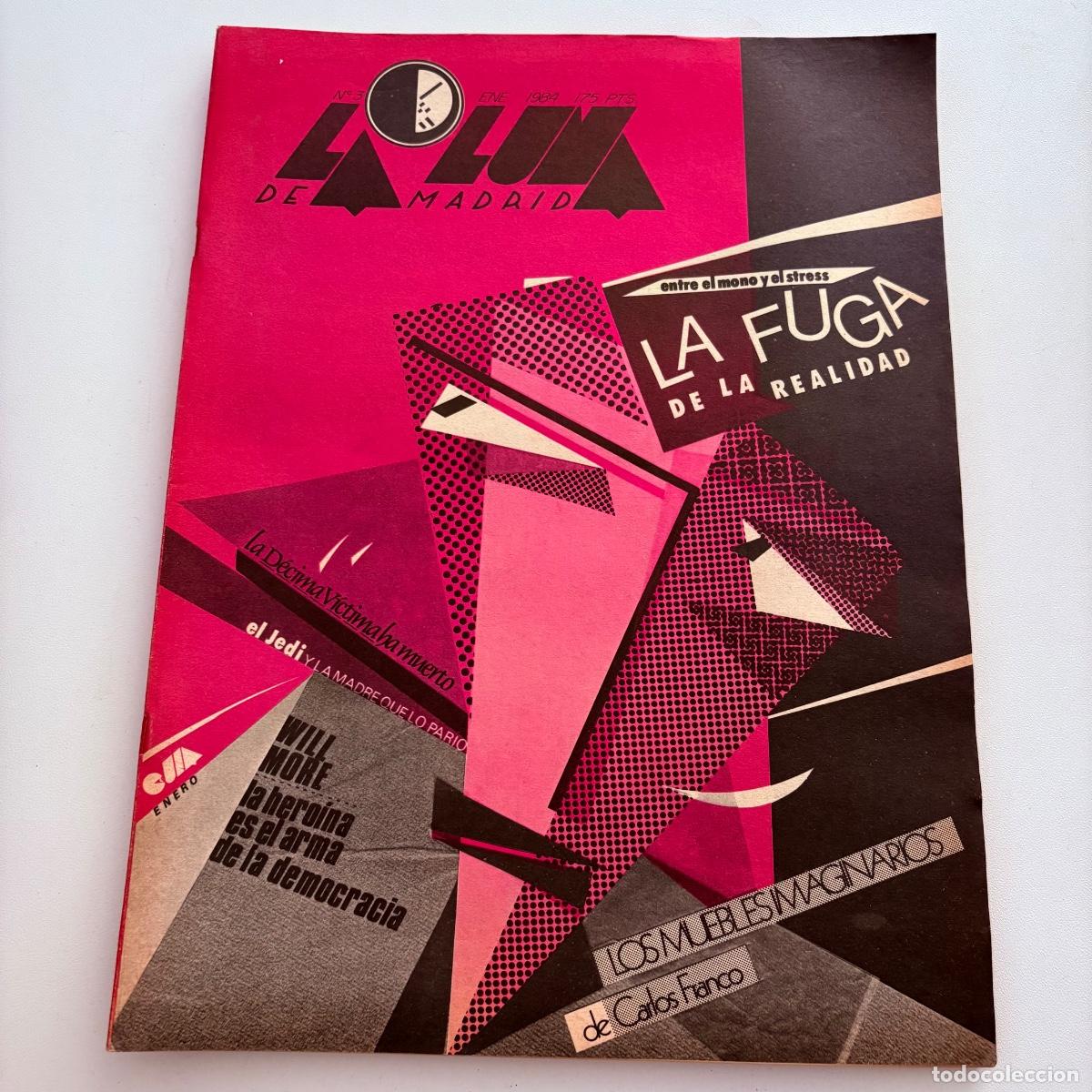 Coleccionismo de revistas y peri&oacute;dicos: REVISTA LA LUNA DE MADRID N&ordm; 3 ENERO DE 1984