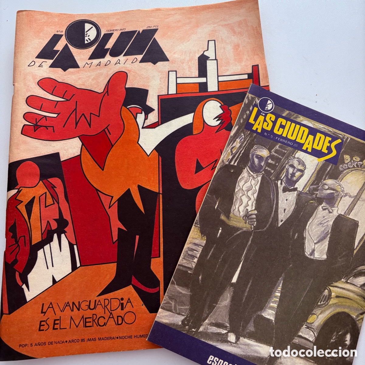 Coleccionismo de revistas y peri&oacute;dicos: REVISTA LA LUNA DE MADRID N&ordm; 15 FEBRERO 1985 INCLUYE GUIA EN LAS CIUDADES ESPECIAL BUENOS AIRES