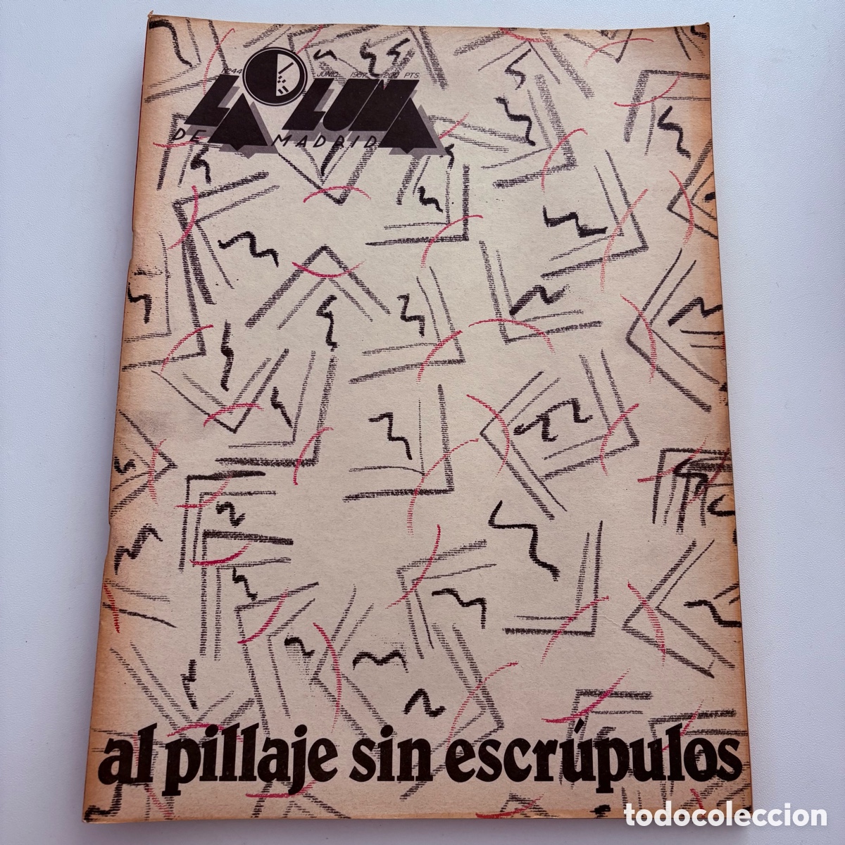 Coleccionismo de revistas y peri&oacute;dicos: REVISTA LA LUNA DE MADRID N&ordm; 44 JUNIO 1987