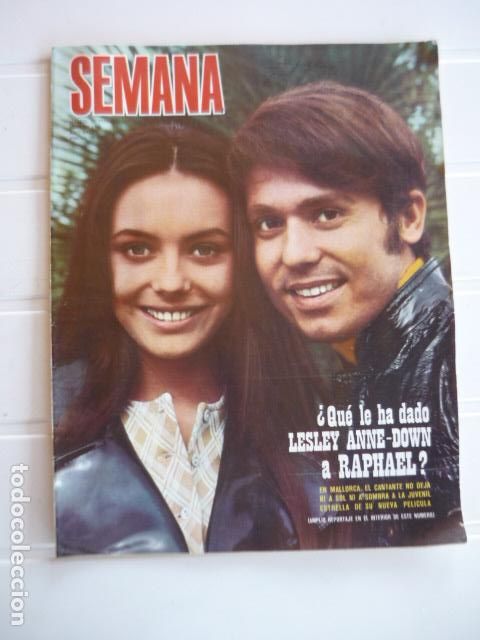 Coleccionismo de revistas y peri&oacute;dicos: REVISTA SEMANA 1566 21 FEBRERO 1970 RAPHAEL
