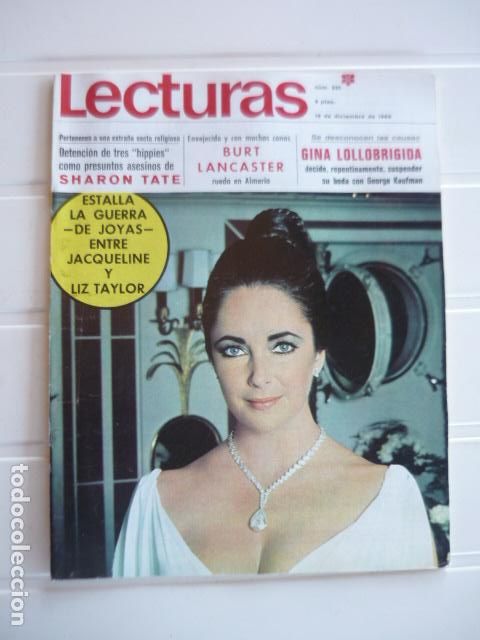 Coleccionismo de revistas y peri&oacute;dicos: REVISTA LECTURAS 921 12 DICIEMBRE 1969 LIZ TAYLOR