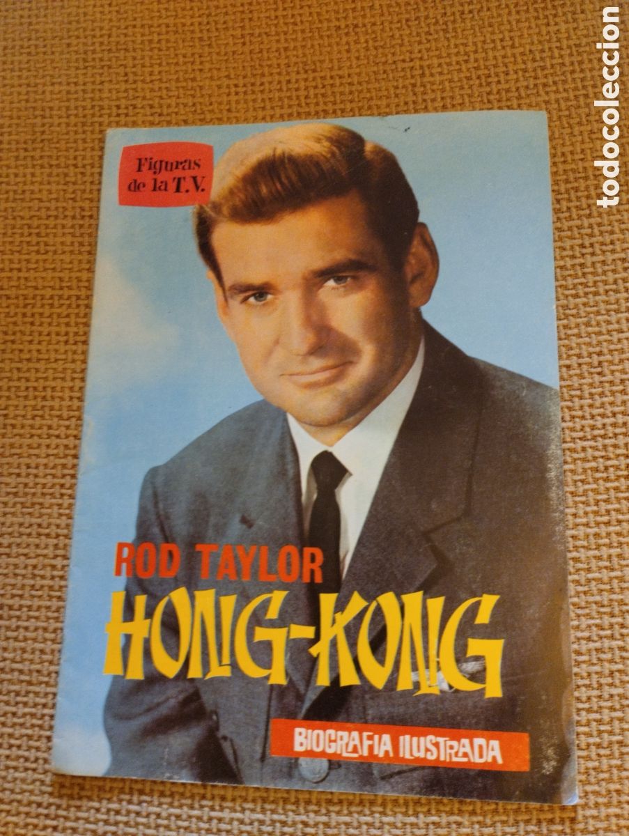 Coleccionismo de revistas y peri&oacute;dicos: Revista Figuras de la T.V. Rod Taylor